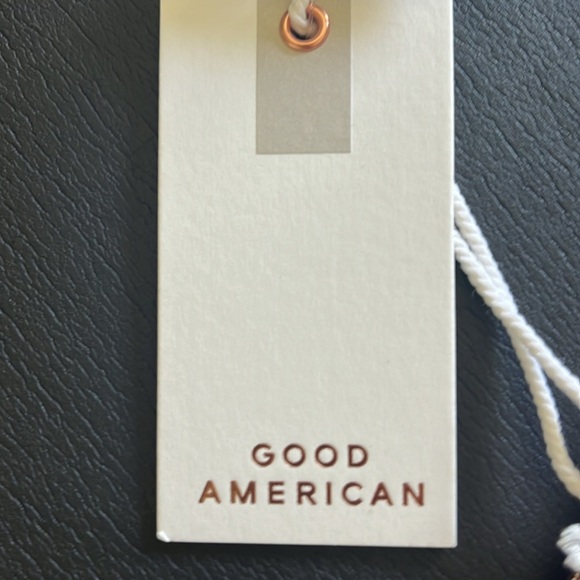 Good American Foil Better Bikini Rev Bottom Mocha Metallic Bronze - Picture 8 of 9